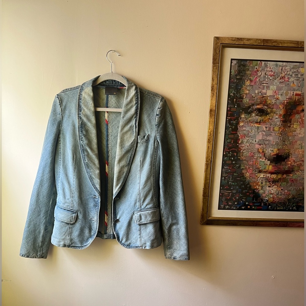 Denim Fendi Blazer